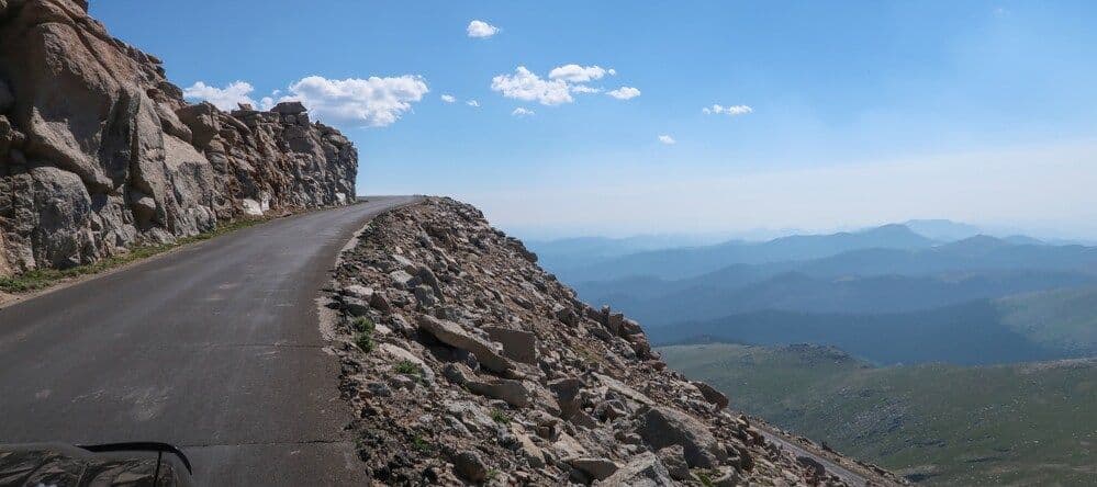 Mt Evans Byway in Colorado