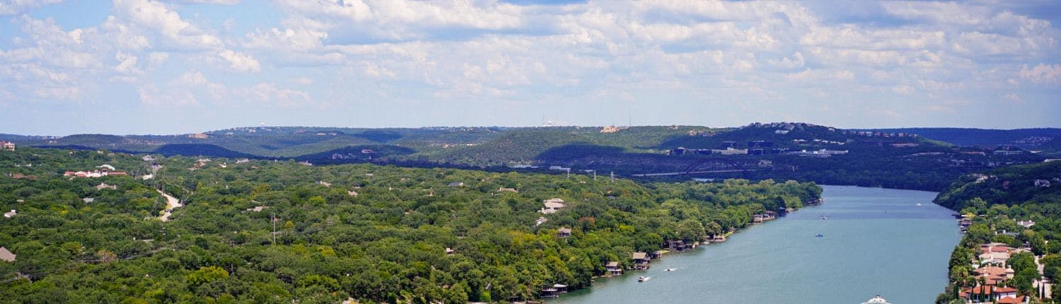 view from Mount Bonnell