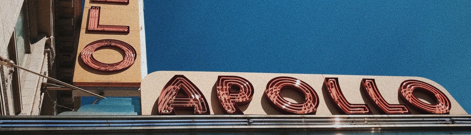 apollo theater sign