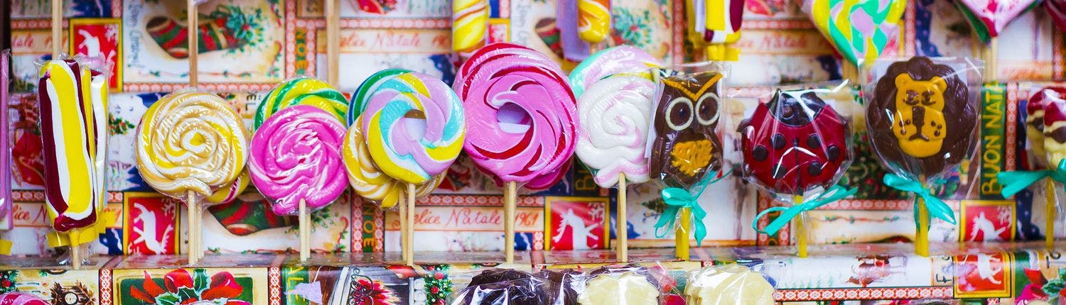 candy and lollipops