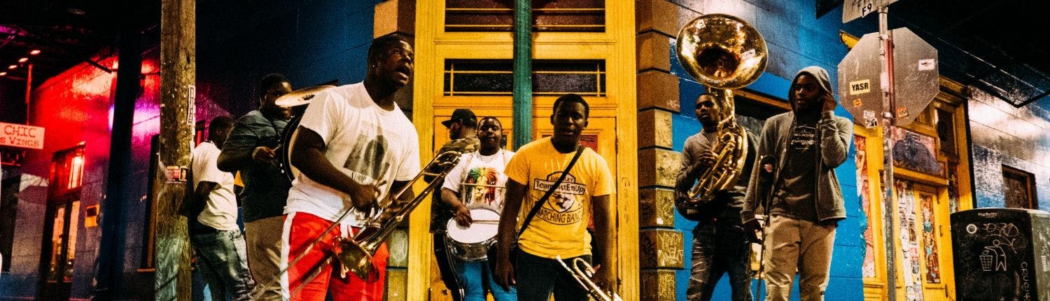 new orleans street band
