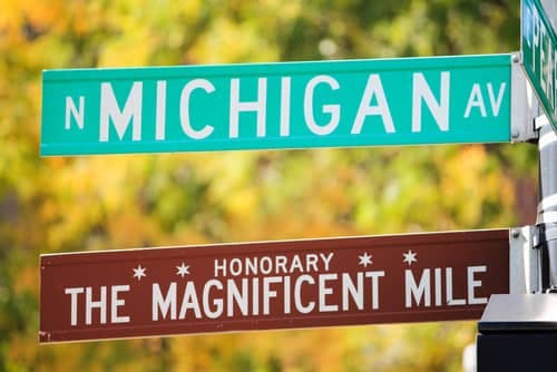 Magnificent Mile Sign
