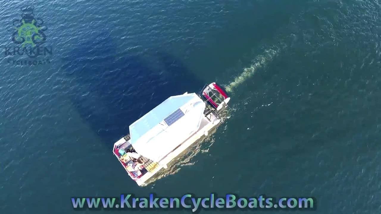 The Kraken CycleBoat Experience