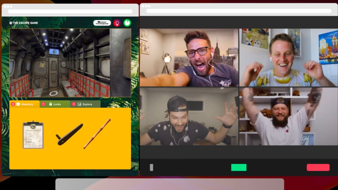 Virtual Escape Room - The Escape Game Remote Adventures